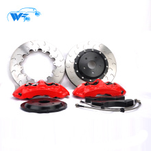 Brake caliper bridge code and disc with high pressure hose for brake parts kits